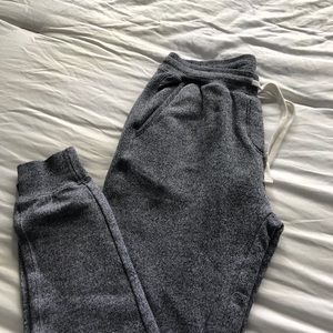 roots salt and pepper joggers